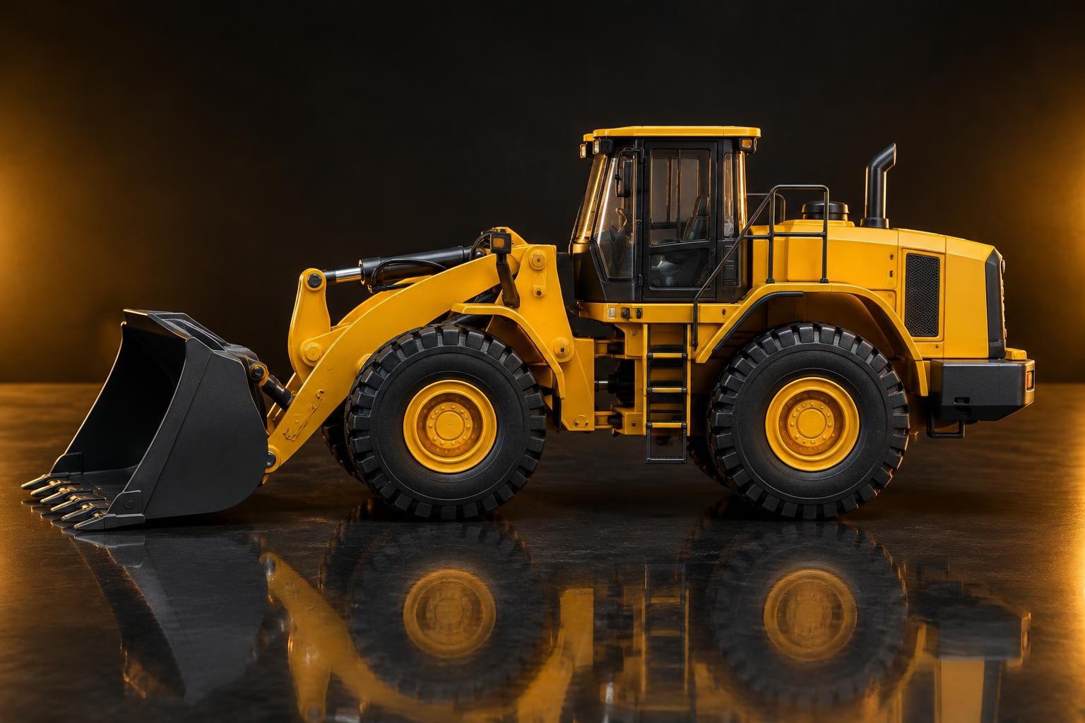 RC Wheel Loader (Huina 1583 type) — photo 2