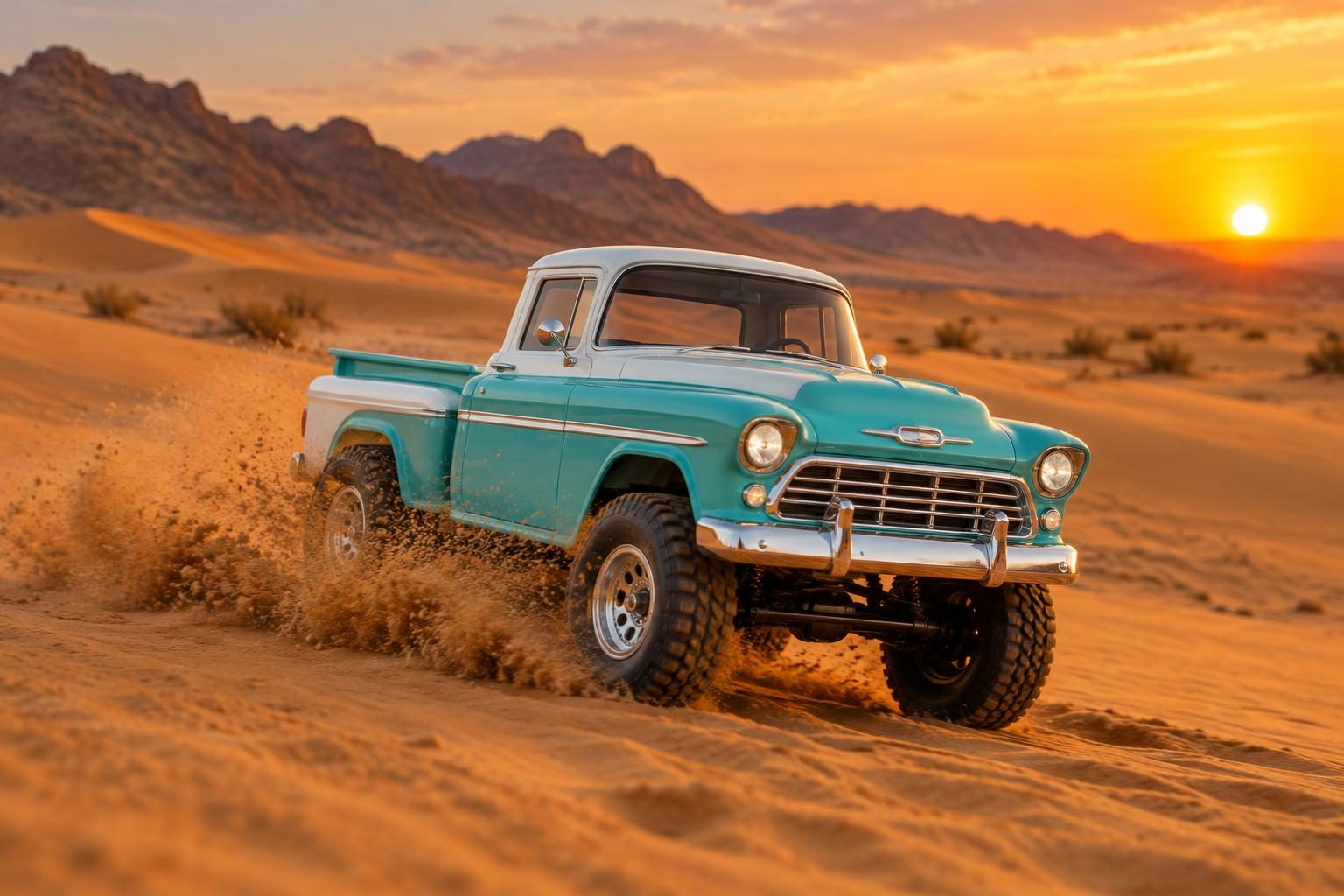 Classic Pickup Mini Trail Truck (FMS FCX18 F-100 type) — photo 3