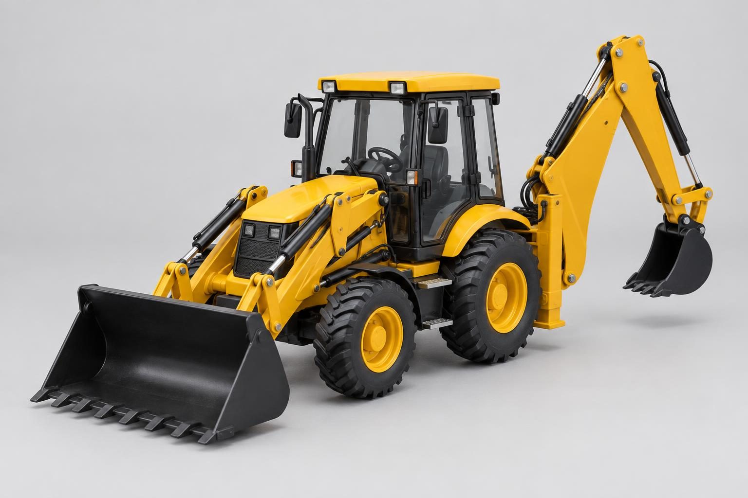 RC Backhoe Loader (Huina 1579 type)