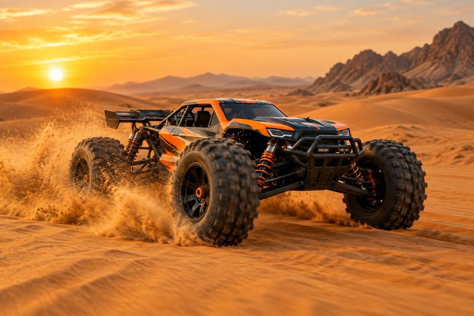 8S Brushless Stunt Truck (Outcast 8S type) — photo 3