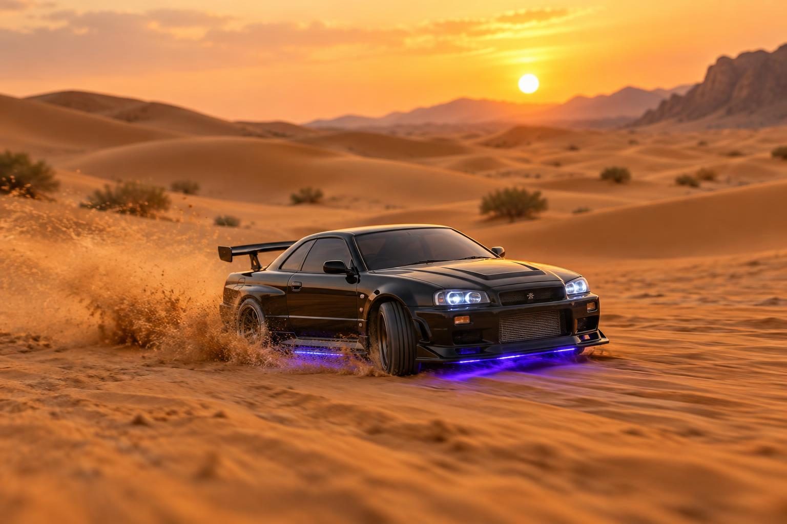 Micro Tabletop Drift Car 4WD — photo 3