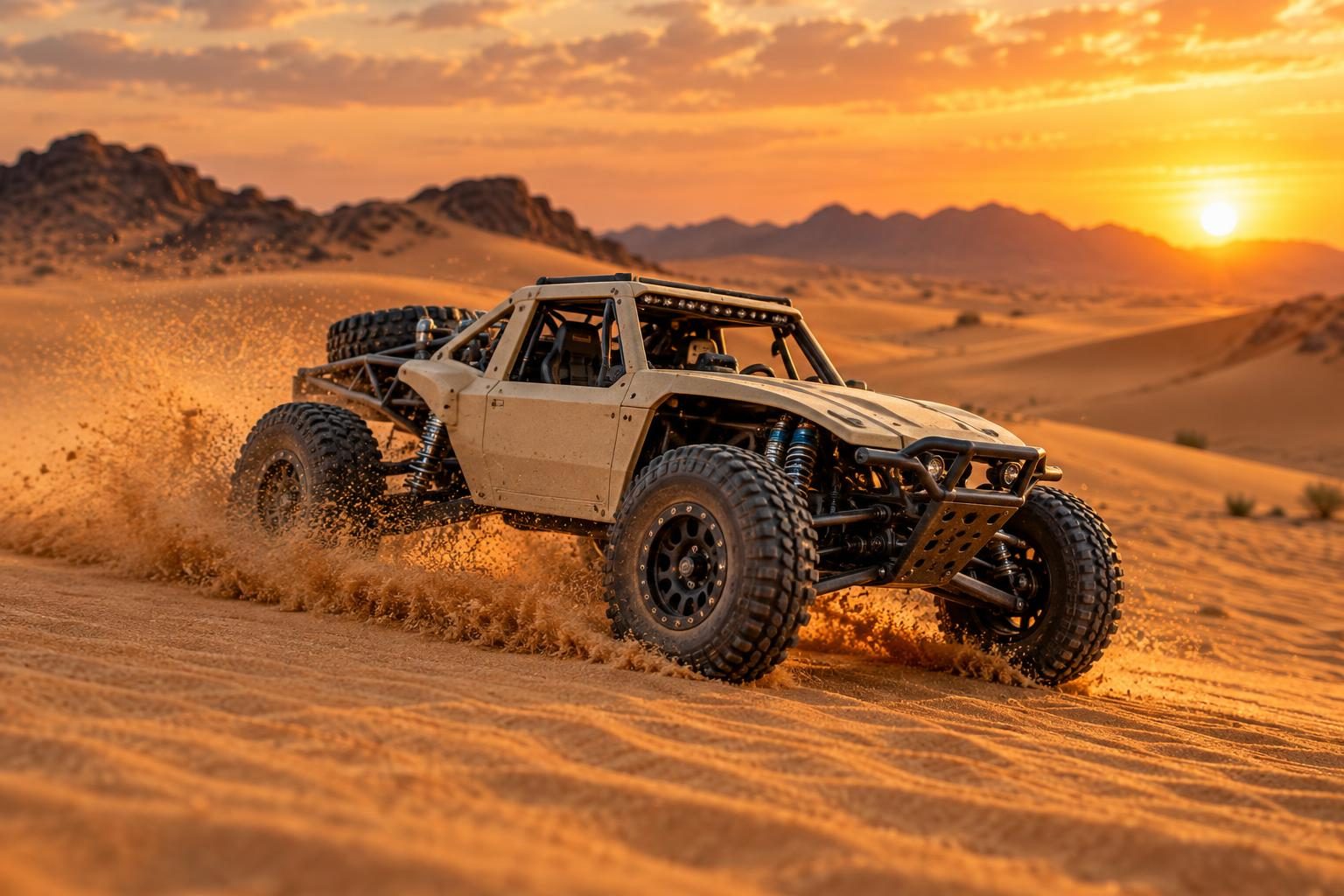 Micro Baja Trophy Truck Kit (Orlandoo style) — photo 3