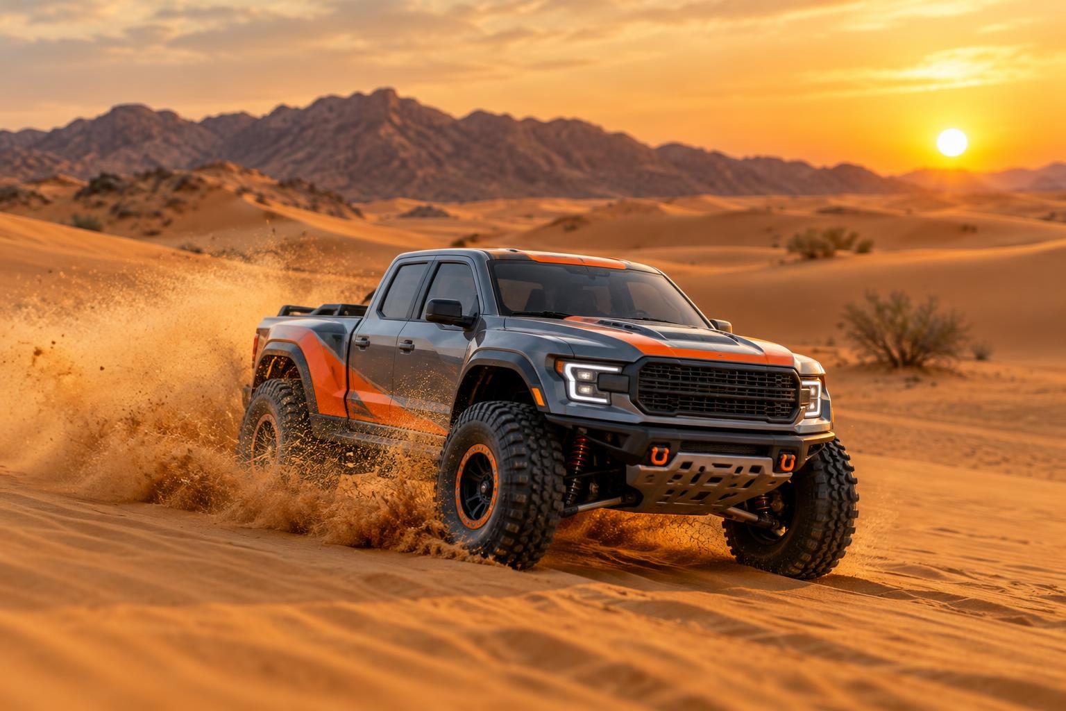 High-Speed Performance Pickup (F-150 Raptor style) — photo 3