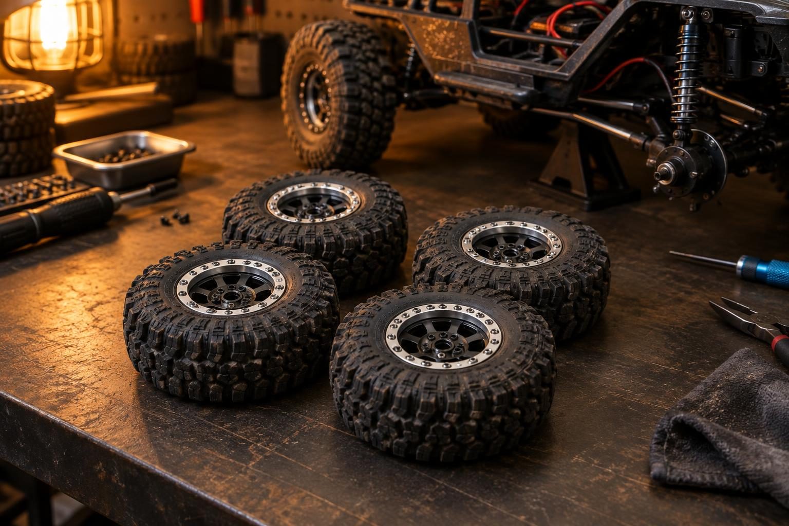 Crawler Tyres & Beadlocks — photo 3