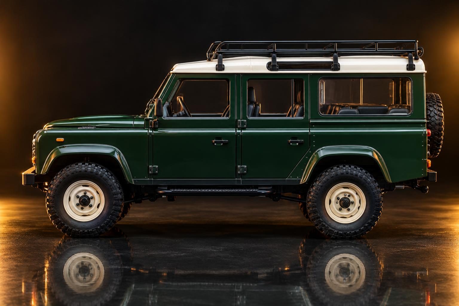 Premium British 4x4 Trail Truck (Traxxas TRX-4 Defender type) — photo 2