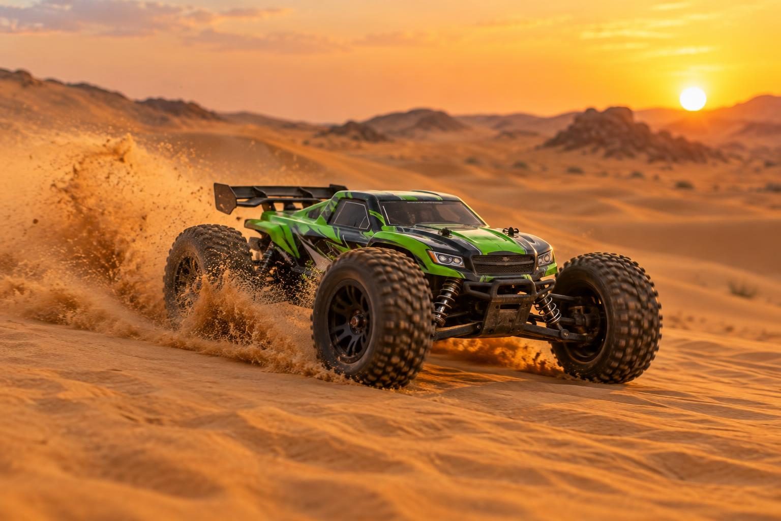 Brushed Electric Truggy (HSP 94603 type) — photo 3