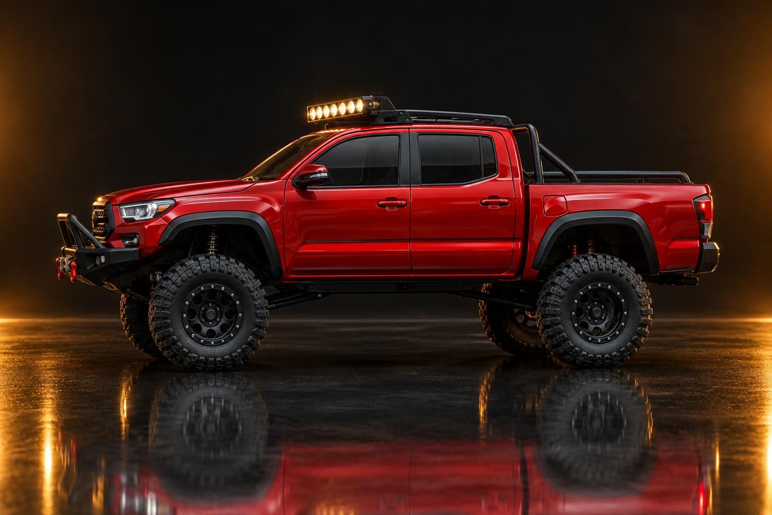 Mini 4x4 Pickup Crawler (FMS FCX24M Tacoma type) — photo 2