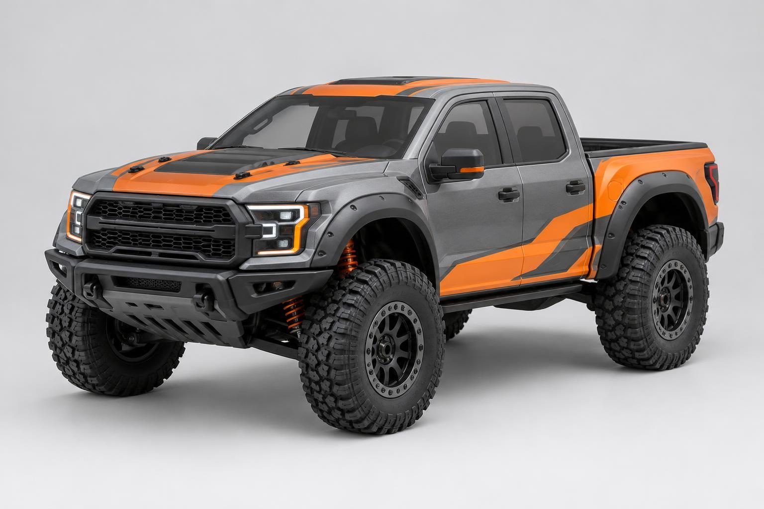 High-Speed Performance Pickup (F-150 Raptor style)
