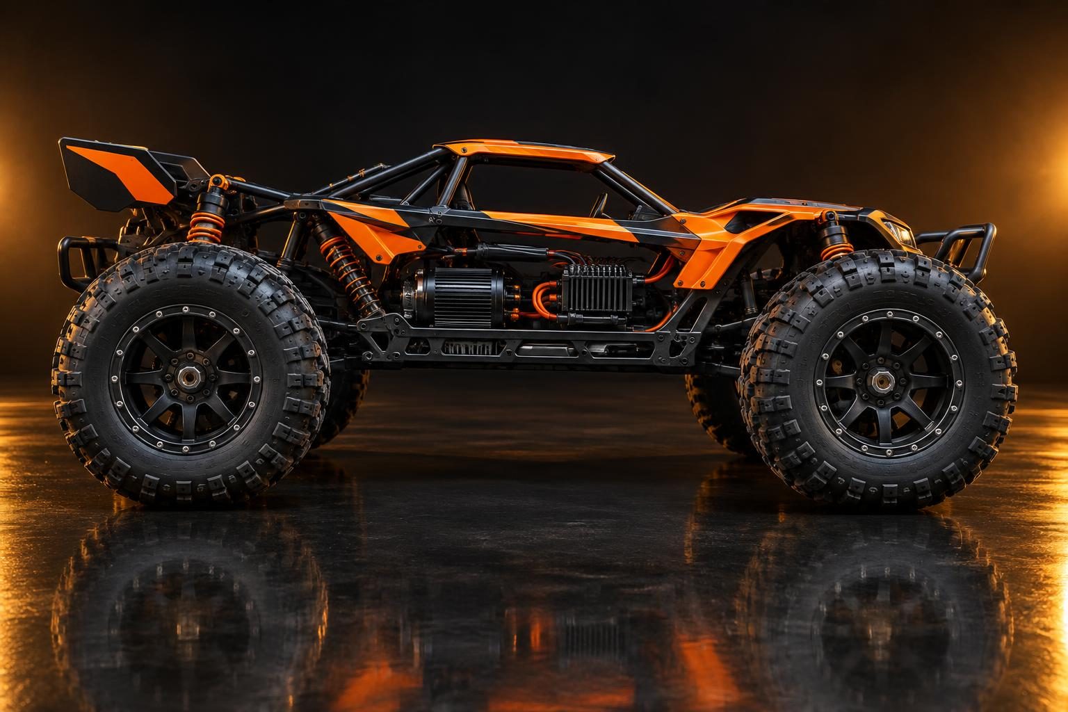 8S Brushless Stunt Truck (Outcast 8S type) — photo 2