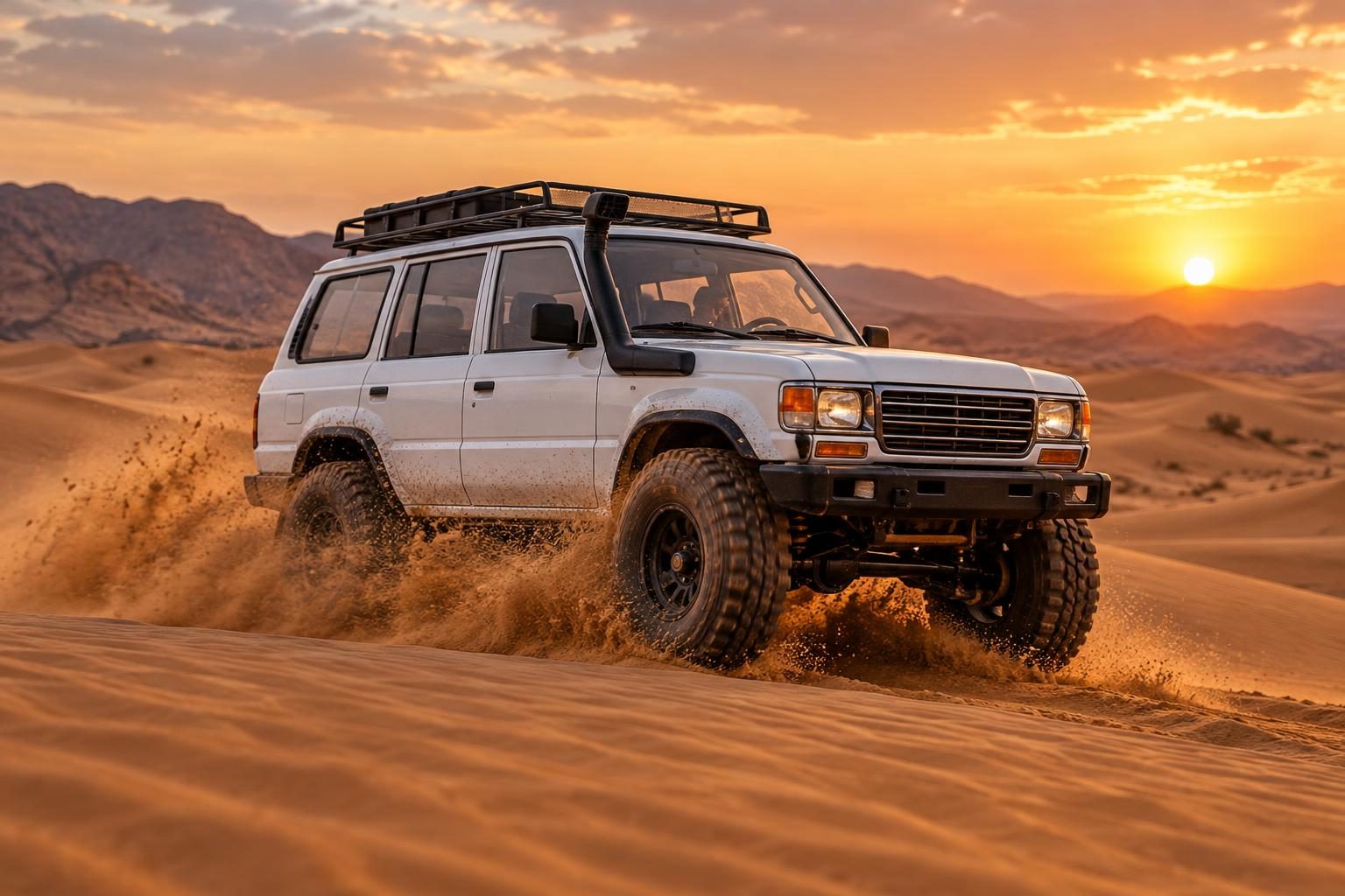 Classic Japanese 4x4 SUV Crawler (FMS FCX10 LC80 type) — photo 3