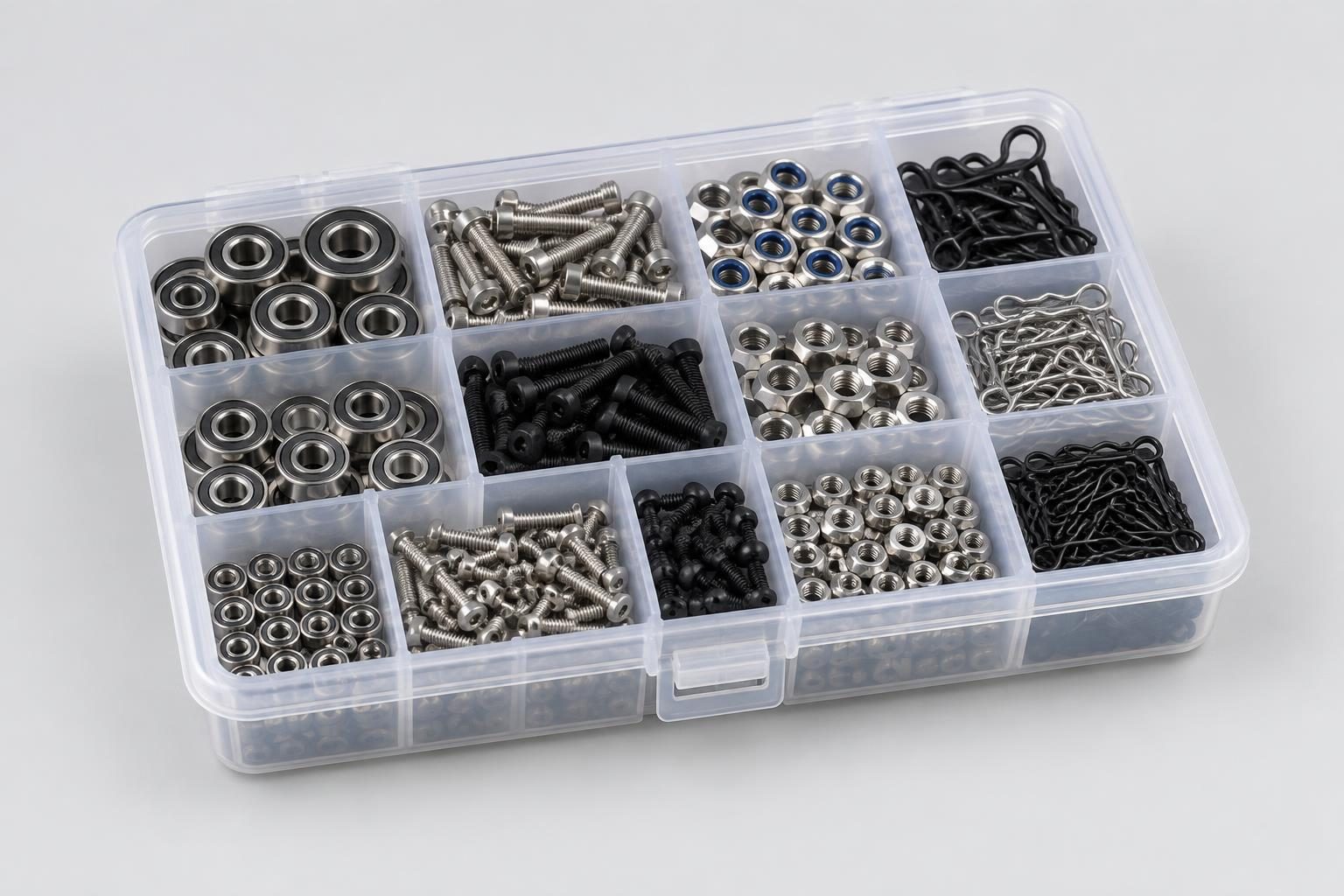 Bearings, Screws & Clips