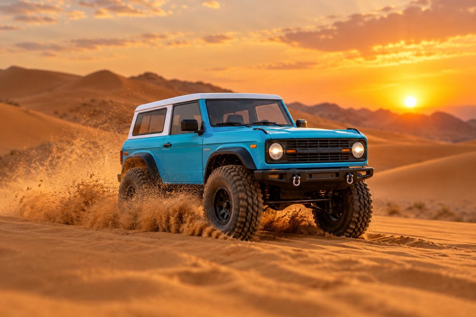 Retro SUV Trail Truck (FMS FCX18 type) — photo 3